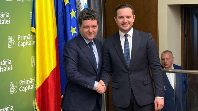 Nicușor Dan și Stelian Bujduveanu