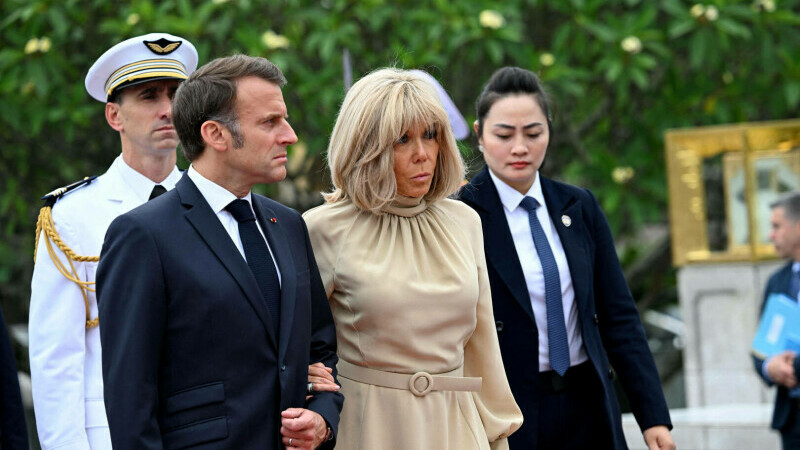 Brigitte și Emmanuel Macron