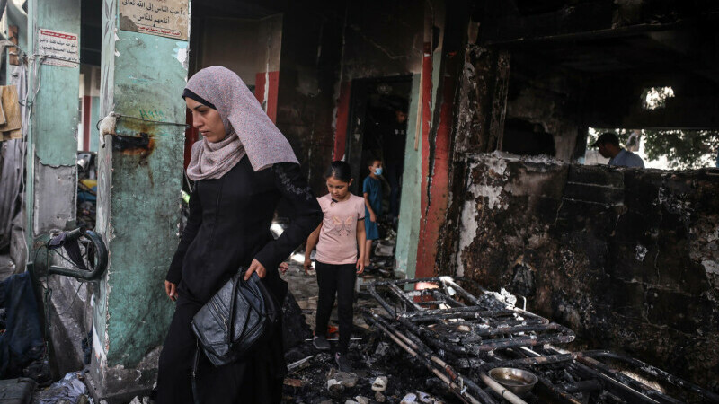 Un grup umanitar susținut de SUA distribuie ajutoare în Gaza
