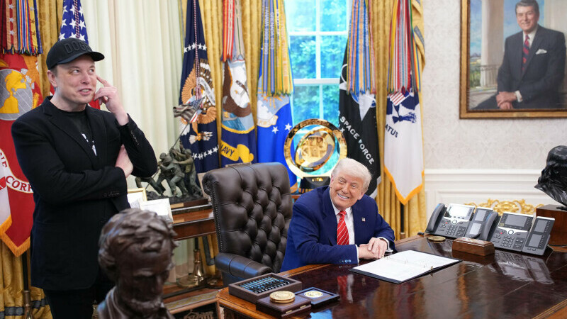 elon musk si donald trump