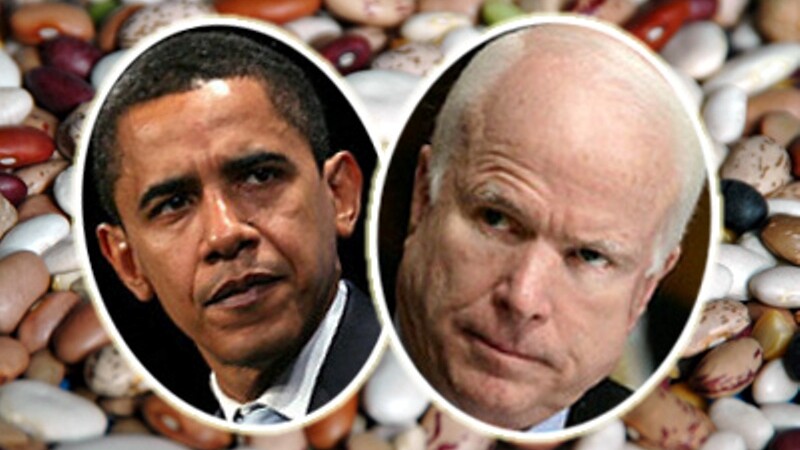 Obama si McCain au fasolea de partea lor