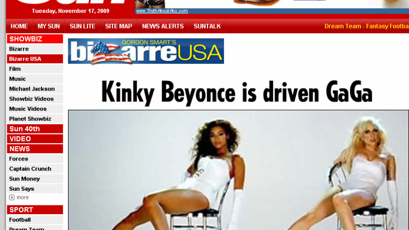 Beyonce, Lady GaGa