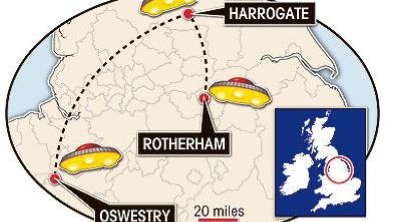 Extraterestrii, in turneu prin UK! Trei orase vizitate in doua saptamani