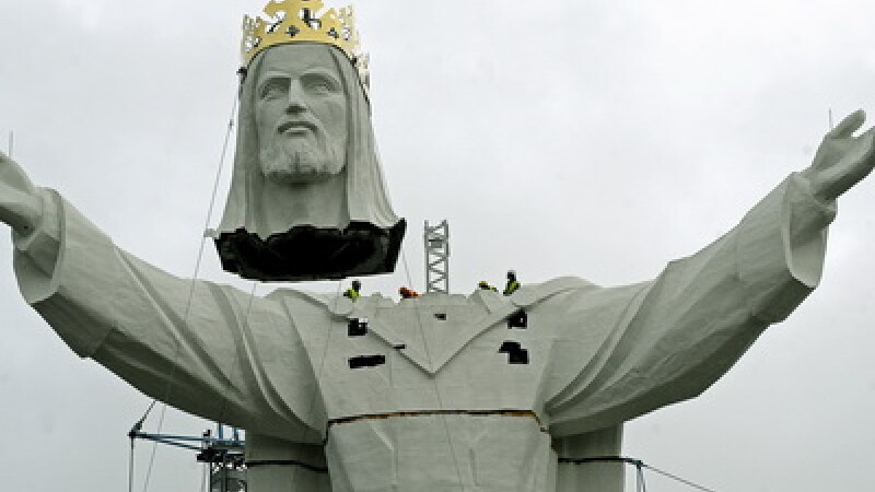 Statuia lui Isus, din Polonia