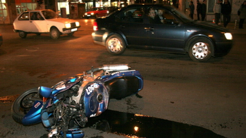 Accident motocicleta