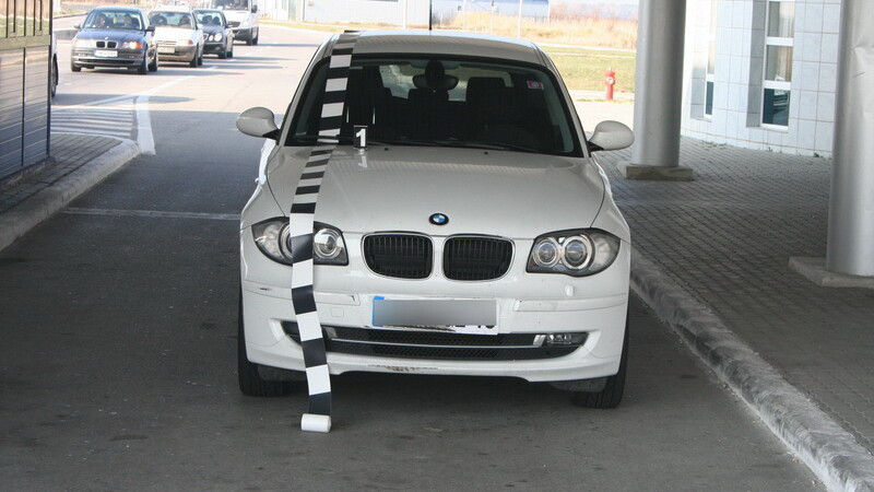 BMW furat din Franta