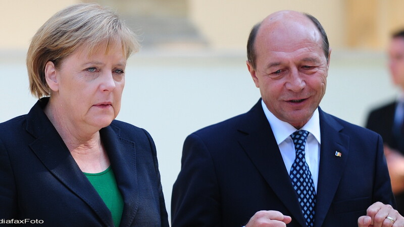 Angela Merkel si Traian Basescu - COVER