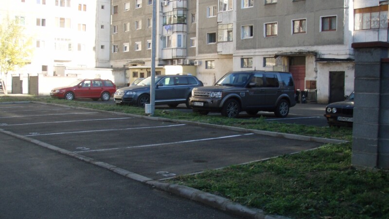cartier, parcare, Arad