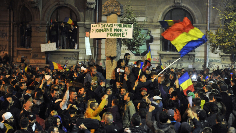 protest Bucuresti - Agerpres