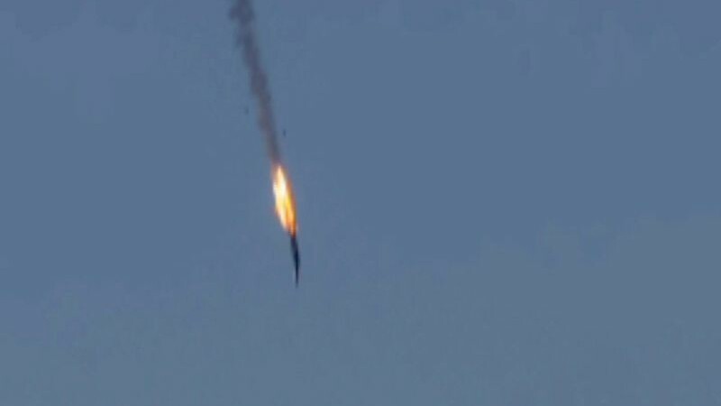 Avion rus doborat de turci