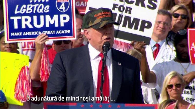 Donald Trump in campanie