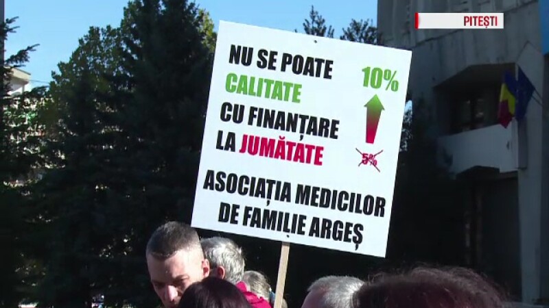 Protest medici de familie