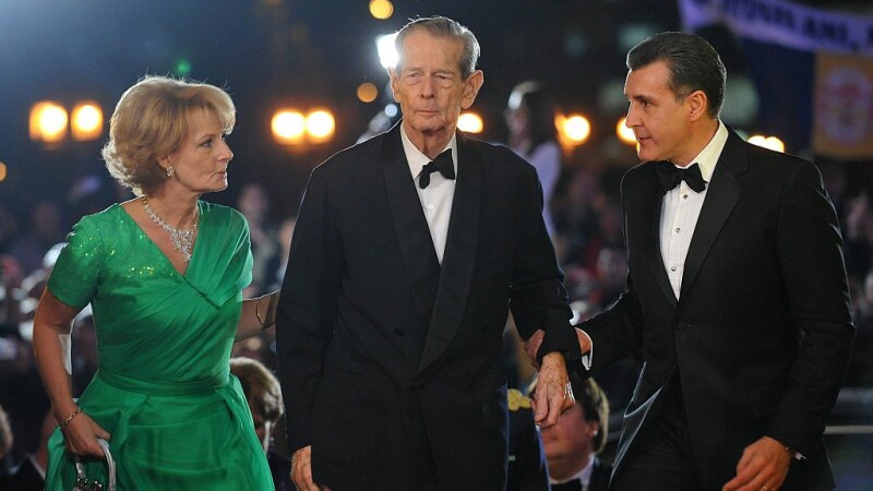 regele Mihai, principesa Margareta si Radu Duda la Operă, la aniversarea a 90 de ani