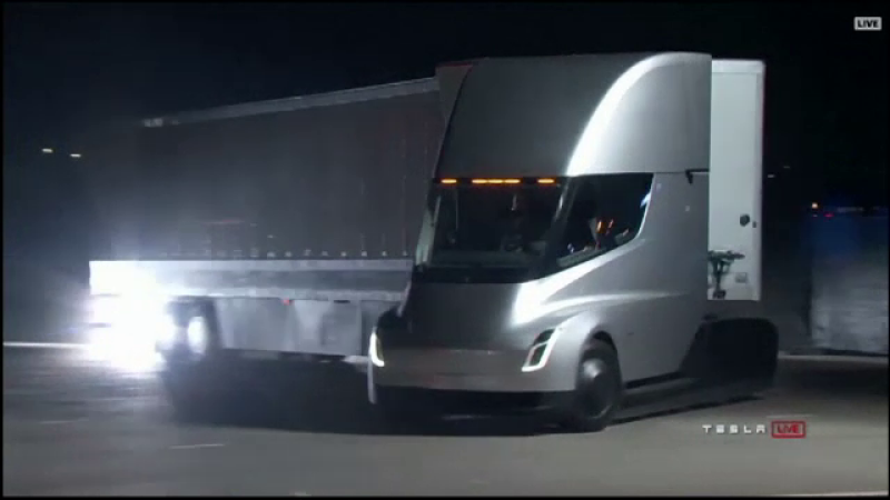 tesla, camion, electric, Tesla Semi