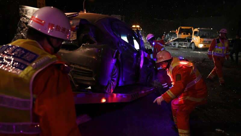 Accident in lant in China