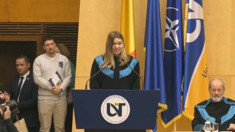 Simona Halep, Universitatea de Vest