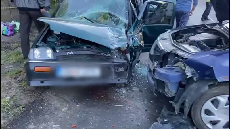 Accident grav produs de un șofer de 79 de ani, cu un Tico. Ce s-a întâmplat