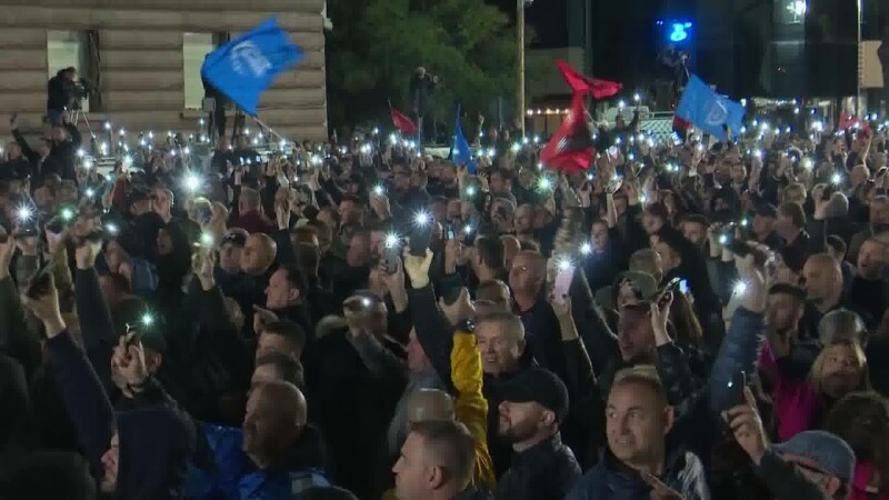 proteste, Albania