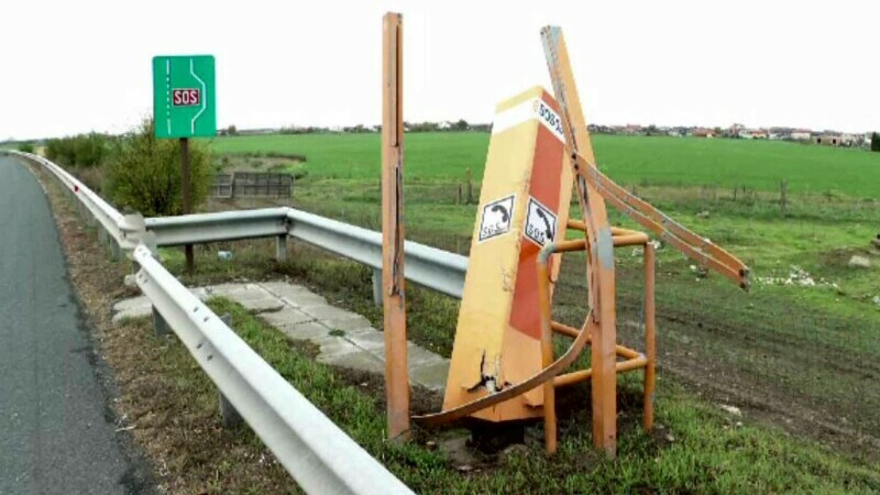 Lipsa panourilor și sistemelor antiorbire de pe autostrada A1 Arad-Nădlac, real pericol pentru șoferi. Amenzi de 15.000 lei