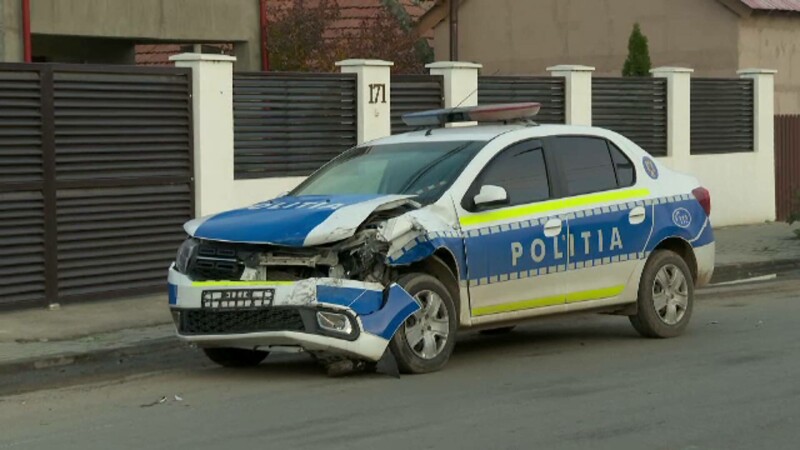 accident masina de politie
