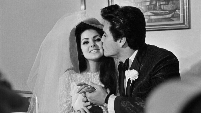 Priscilla and Elvis Presley