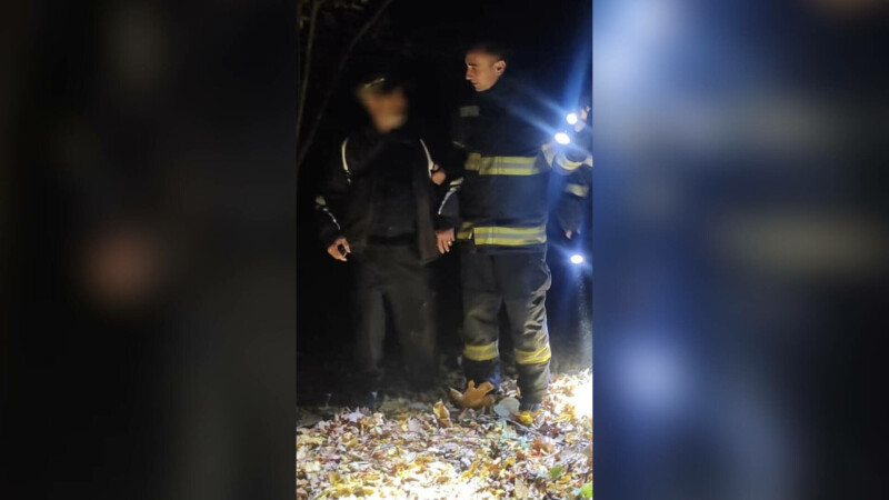 Un bărbat din Botoșani a trăit spaima vieții sale. S-a pierdut într-o pădure și a trebuit să sune la 112 pentru a fi salvat