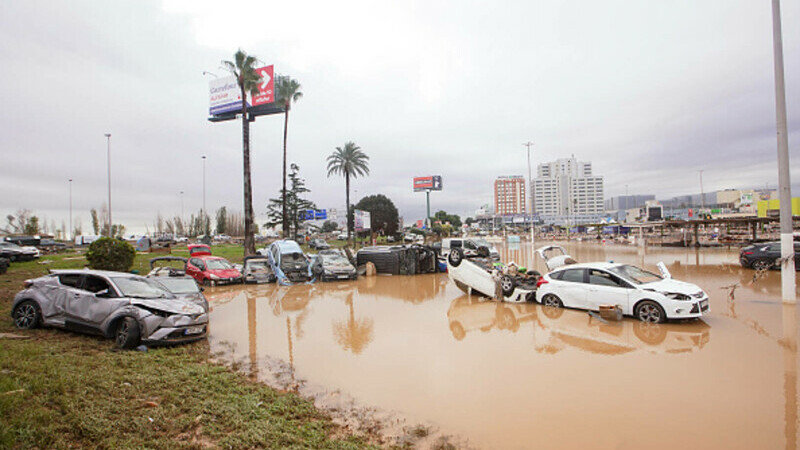 inundatii valencia, spania