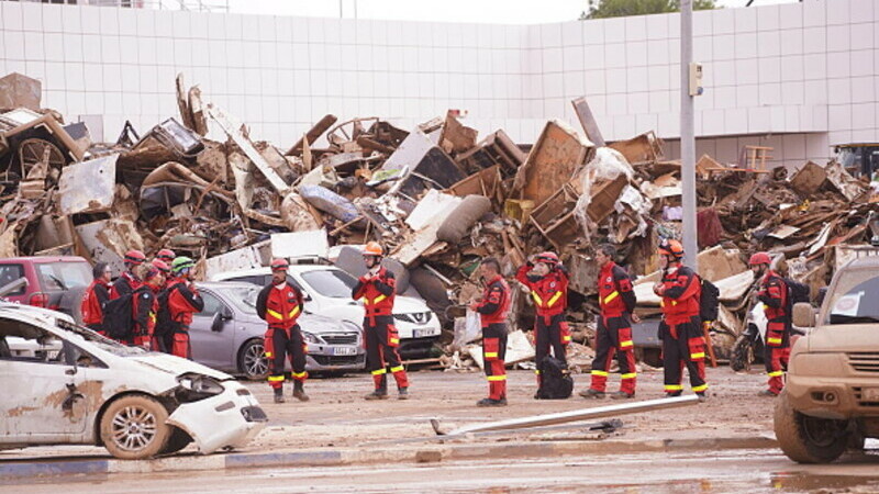 inundatii valencia, spania