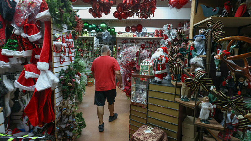 Cumpărături Crăciun Americani