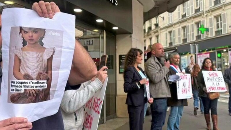 protest shein franta