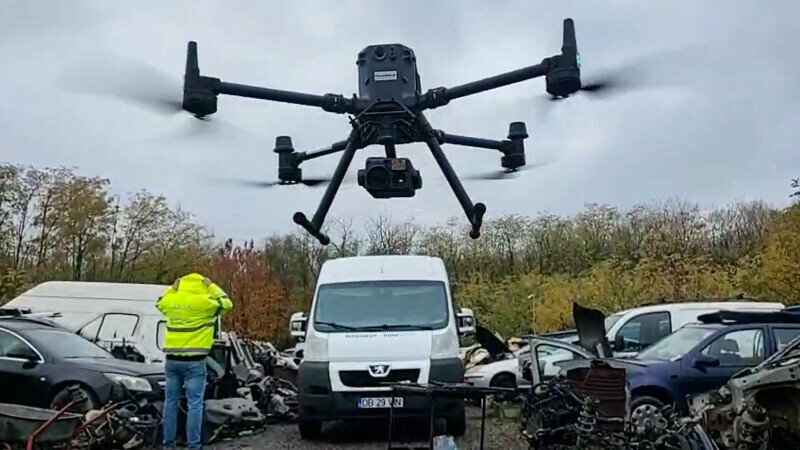Garda de Mediu scoate la atac zeci de drone, ca să oprească poluarea din arderi ilegale. „Arzi deșeuri, faci pușcărie”