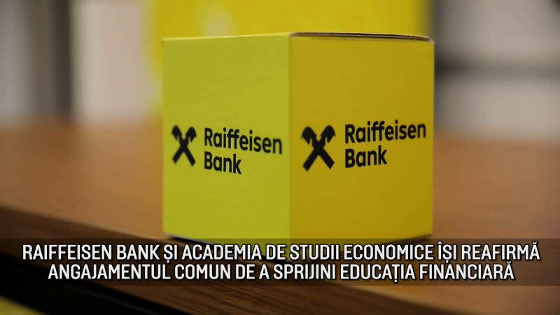 (P) Raiffeisen Bank și ASE promovează educația financiară digitală a tinerilor