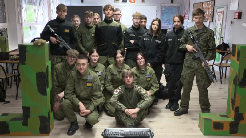 Elevi armată Polonia