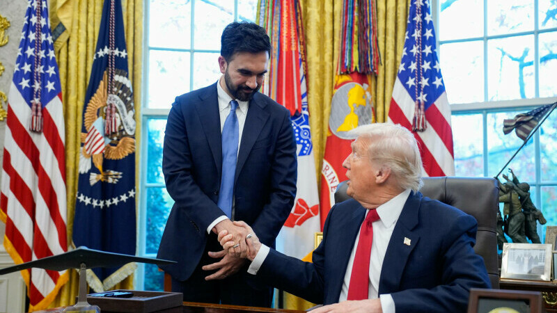 zohran mamdani și donald trump