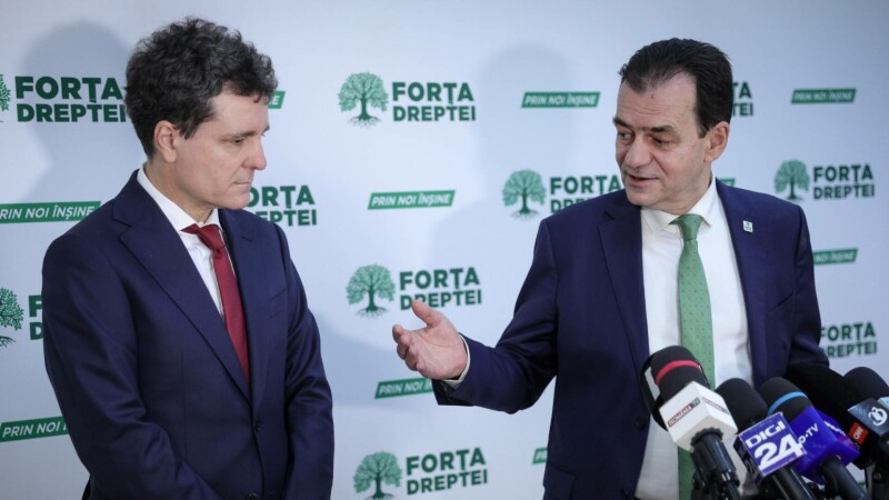 Nicușor Dan și Ludovic Orban