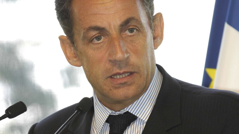 Presedintele francez, Nicholas Sarkozy