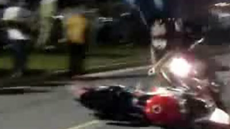 Impact devastator intre doua motociclete! VEZI VIDEO!