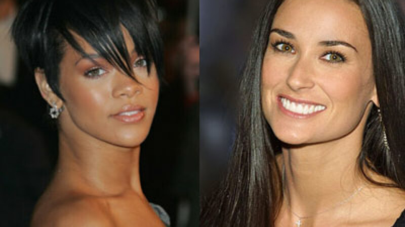 Rihanna, Demi Moore