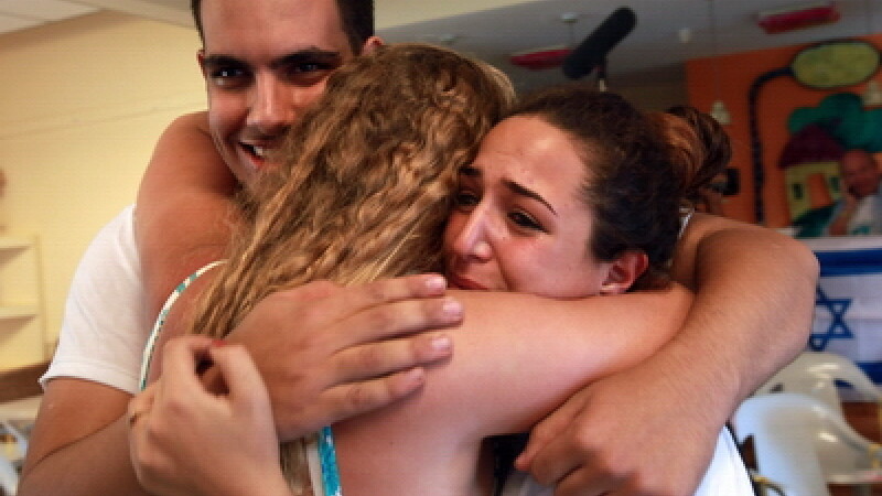Prieteni ai soldatului israelian Gilad Shalit