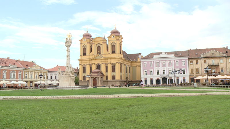 monument piata unirii timisoara