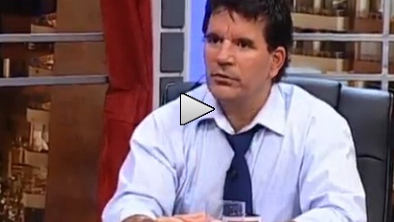 jurnalist tv la o emisiune