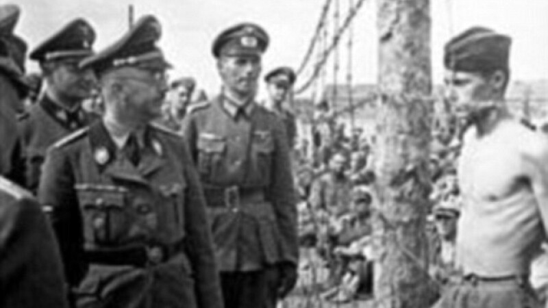 Horace Greasley si Heinrich Himmler, lagar de concentrare