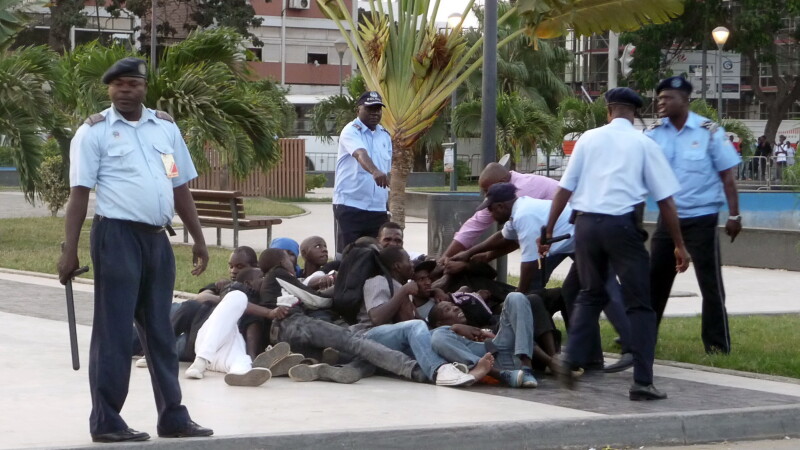 Proteste in Luanda, Angola