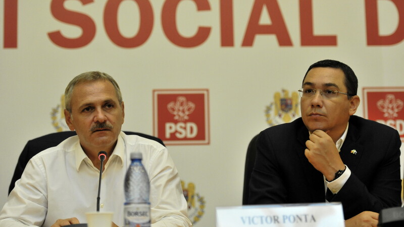 Liviu Dragnea, Victor Ponta - AGERPRES