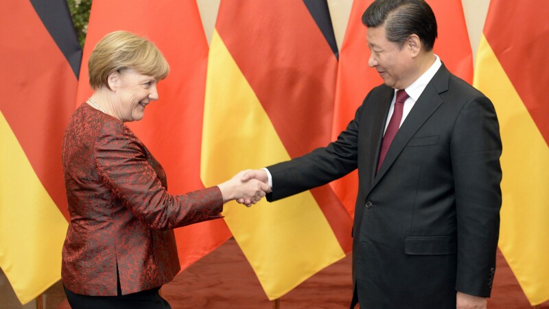 Angela Merkel, China, vizita