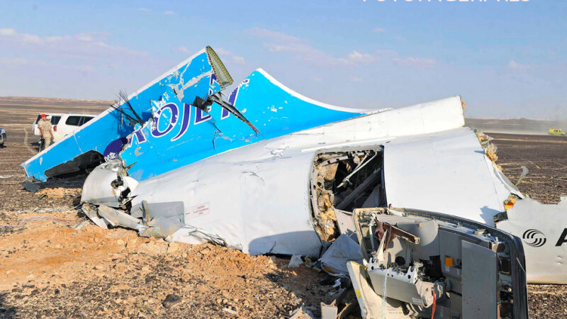 accident aerian in Egipt, avion rusesc
