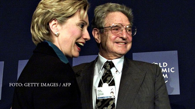 George Soros si Hillary Clinton