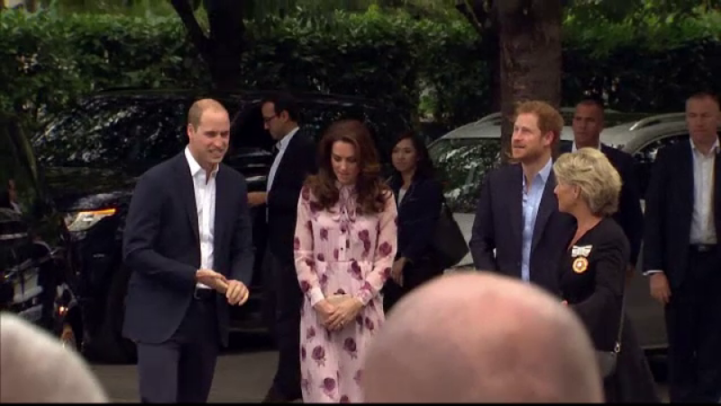 Kate, William si Harry