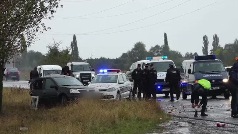 Accident la Buzau