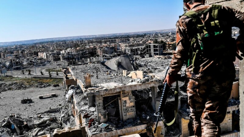 luptator SDF in RAqqa